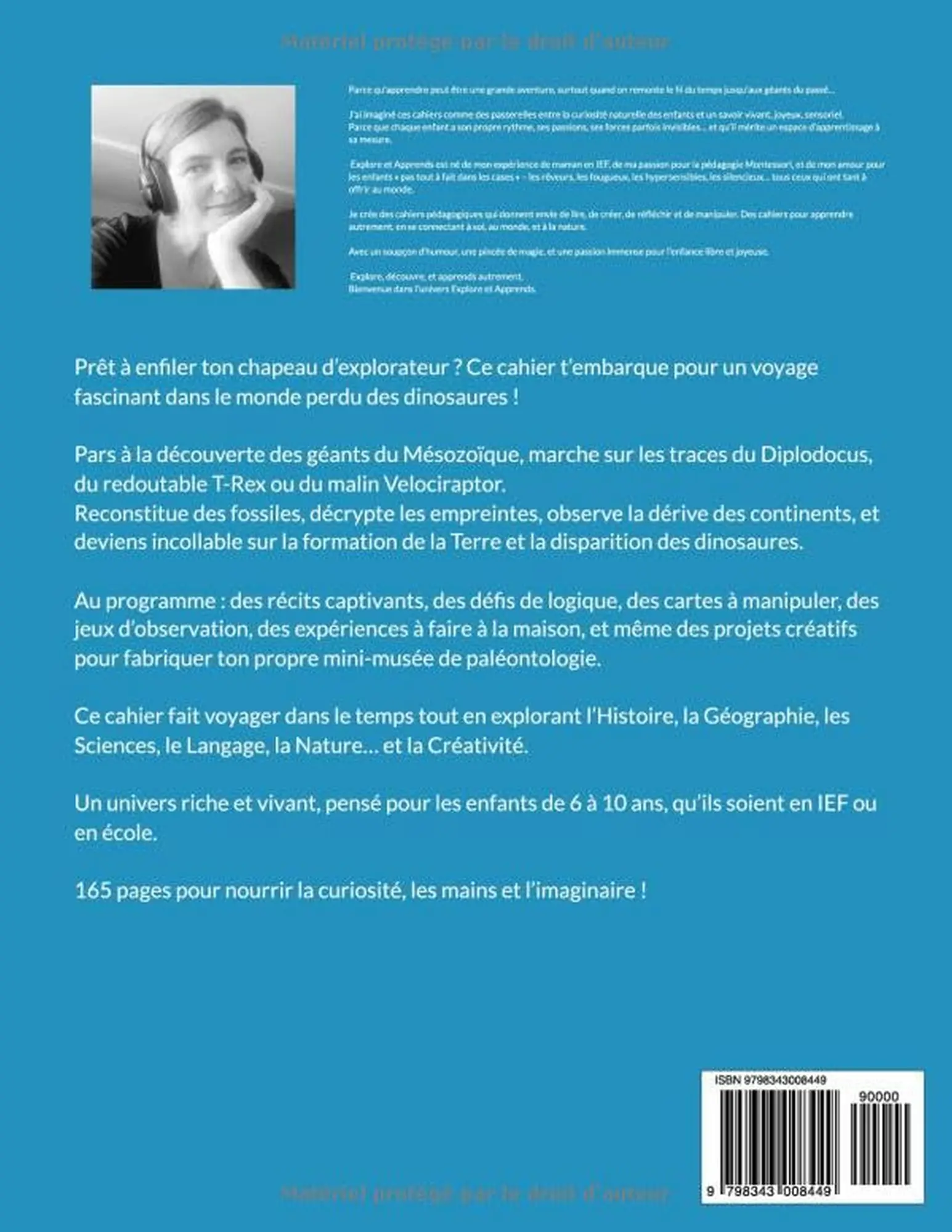 4 de couverture Les dinosaures